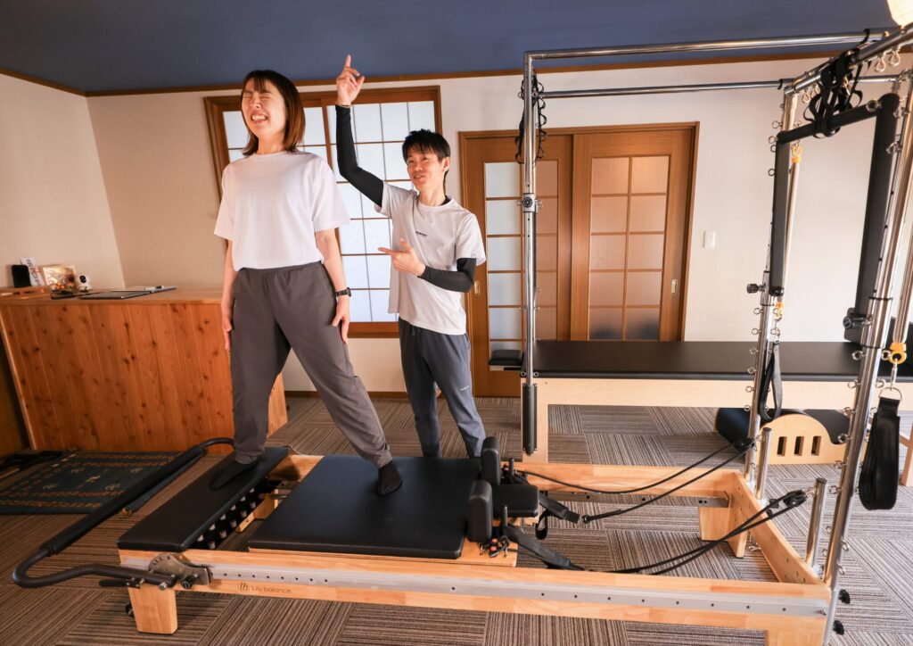 岐阜市のピラティススタジオ喜楽結　運動